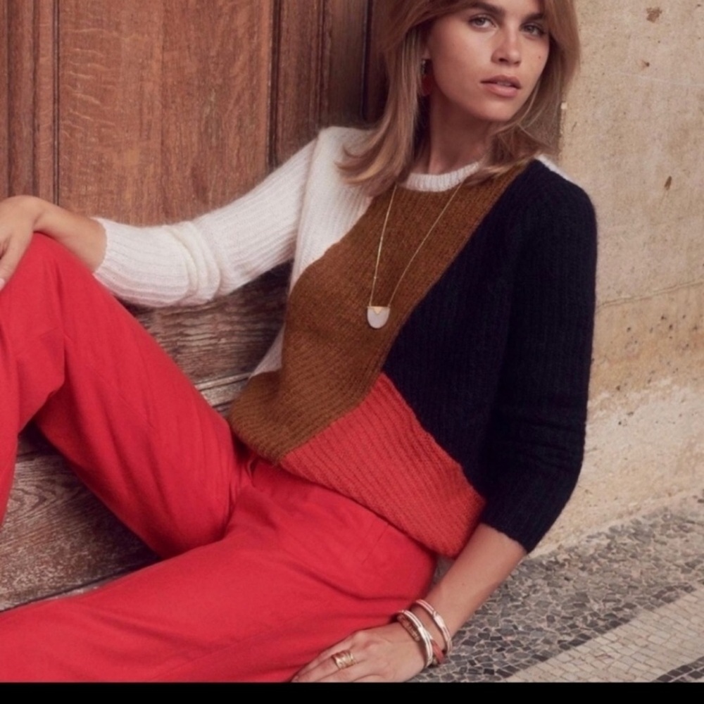Sezane Russel Pull Jumper
Sweater XS Multicolor French Girl SOLD OUT wool blend - Picture 9 of 15